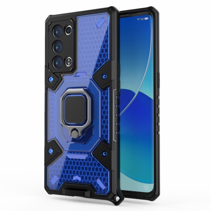 Cover Oppo Reno 6 Pro 5G Flessibile Con Anello