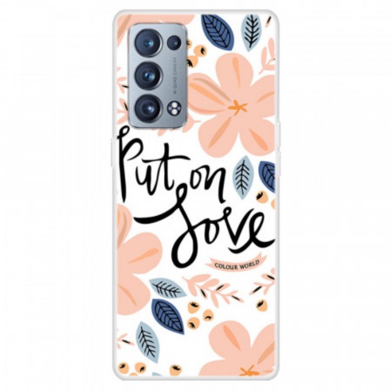 Cover Oppo Reno 6 Pro 5G Indossa Amore