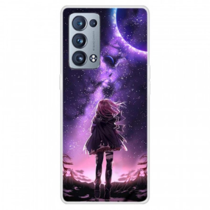 Cover Oppo Reno 6 Pro 5G Luna Viola