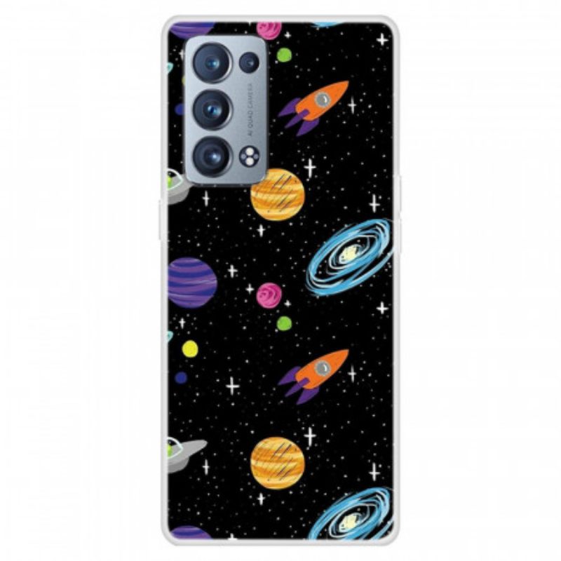 Cover Oppo Reno 6 Pro 5G Pianeta Galassia