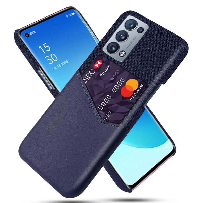 Cover Oppo Reno 6 Pro 5G Portacarte Di Facile Accesso