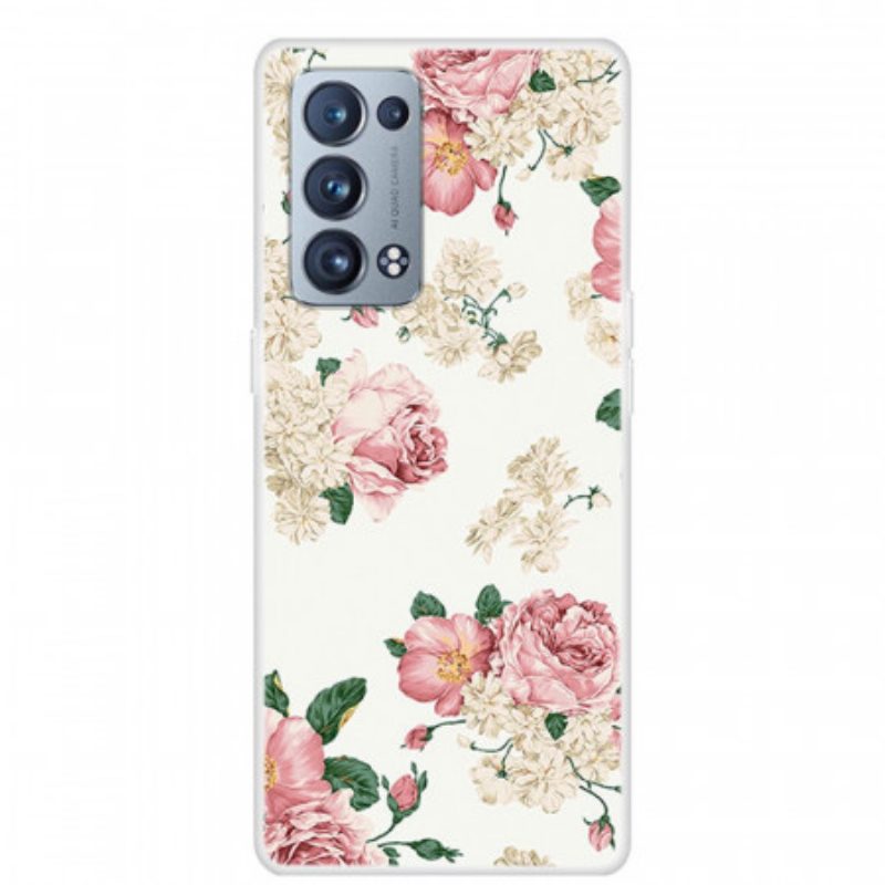 Cover Oppo Reno 6 Pro 5G Rose Retrò