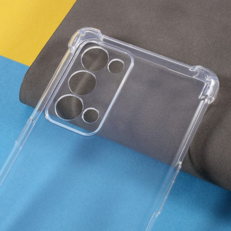 Cover Oppo Reno 6 Pro 5G Silicone Di Cristallo Flessibile