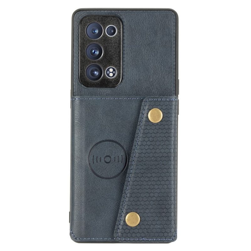 Cover Oppo Reno 6 Pro 5G Titolare Della Carta Volantino