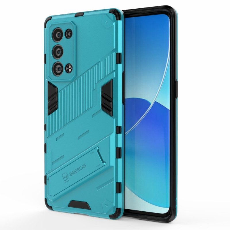 Cover Oppo Reno 6 Pro 5G Ultra Resistente Con Supporto Rimovibile