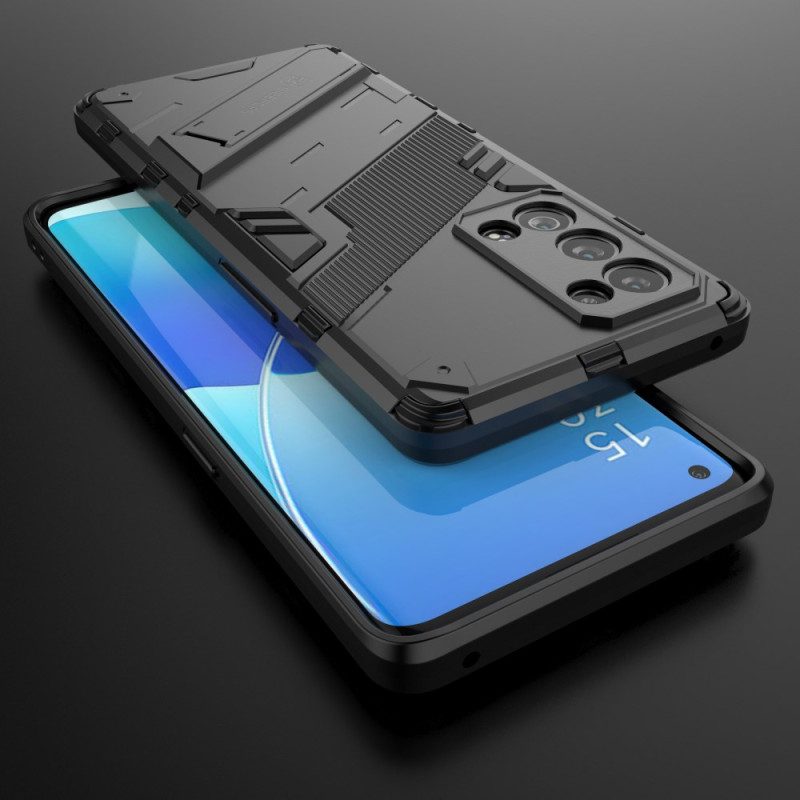 Cover Oppo Reno 6 Pro 5G Ultra Resistente Con Supporto Rimovibile