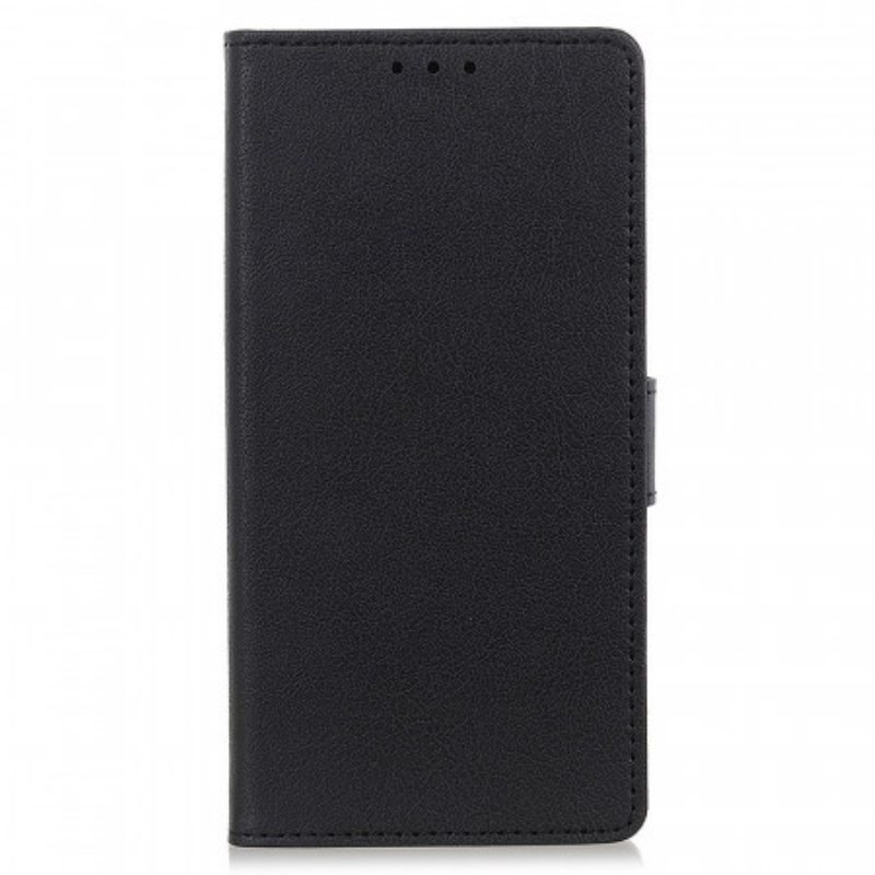 Custodia in pelle Oppo Reno 6 Pro 5G Folio In Ecopelle