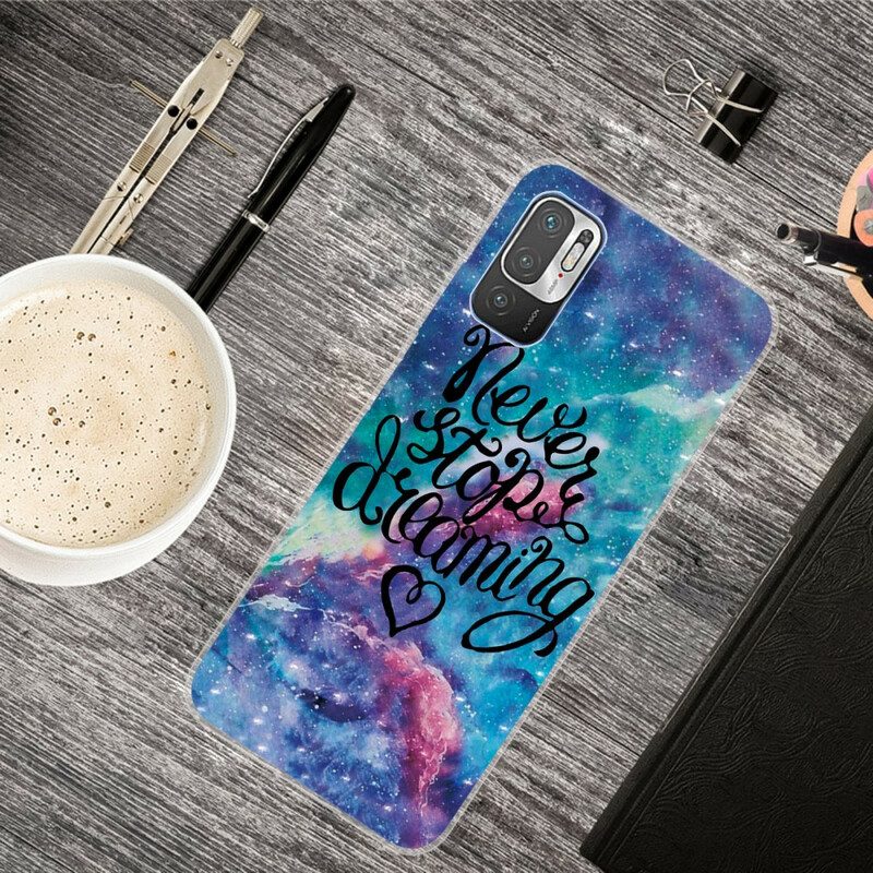 Cover Xiaomi Redmi Note 10 5G Non Smettere Mai Di Sognare