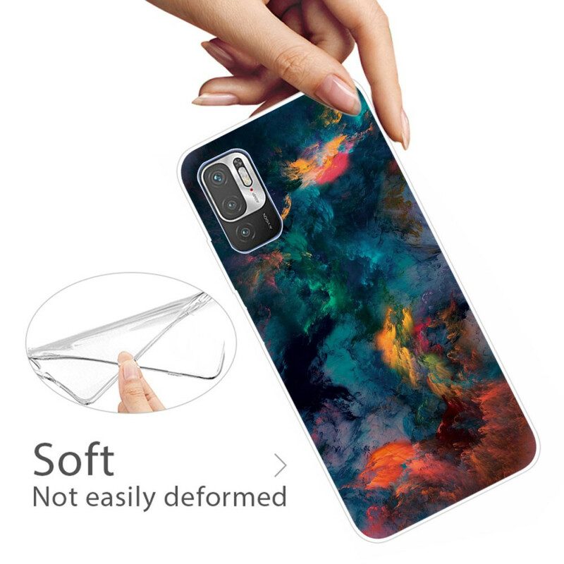 Cover Xiaomi Redmi Note 10 5G Nuvole Colorate