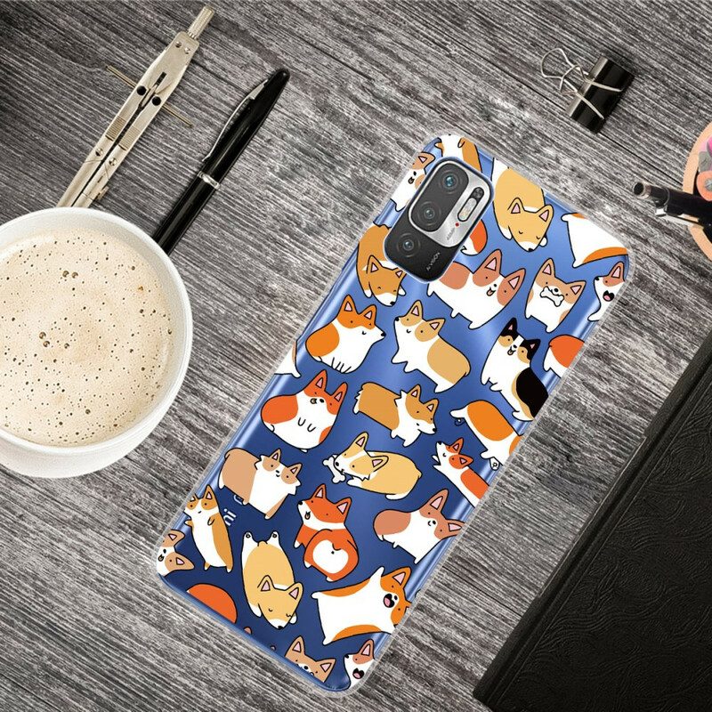 Cover Xiaomi Redmi Note 10 5G Più Cani