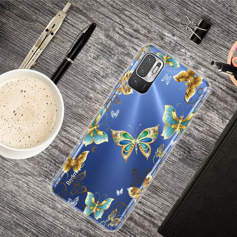 Cover Xiaomi Redmi Note 10 5G Progettare Farfalle