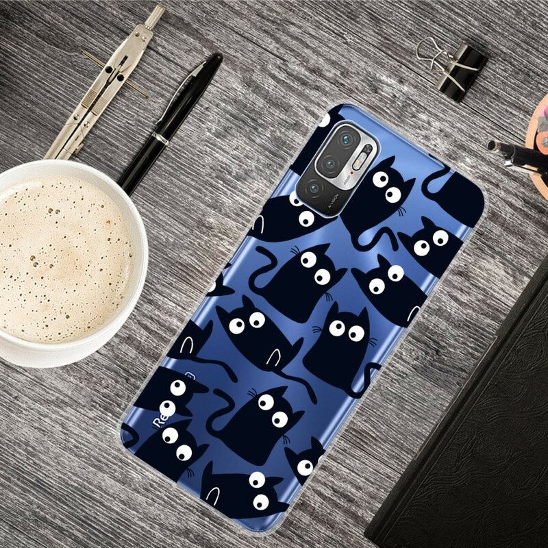 Cover Xiaomi Redmi Note 10 5G Topi Neri