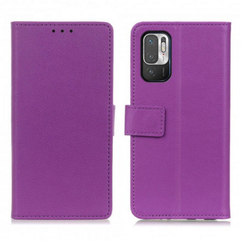 Custodia A Portafoglio Xiaomi Redmi Note 10 5G Ecopelle Classica