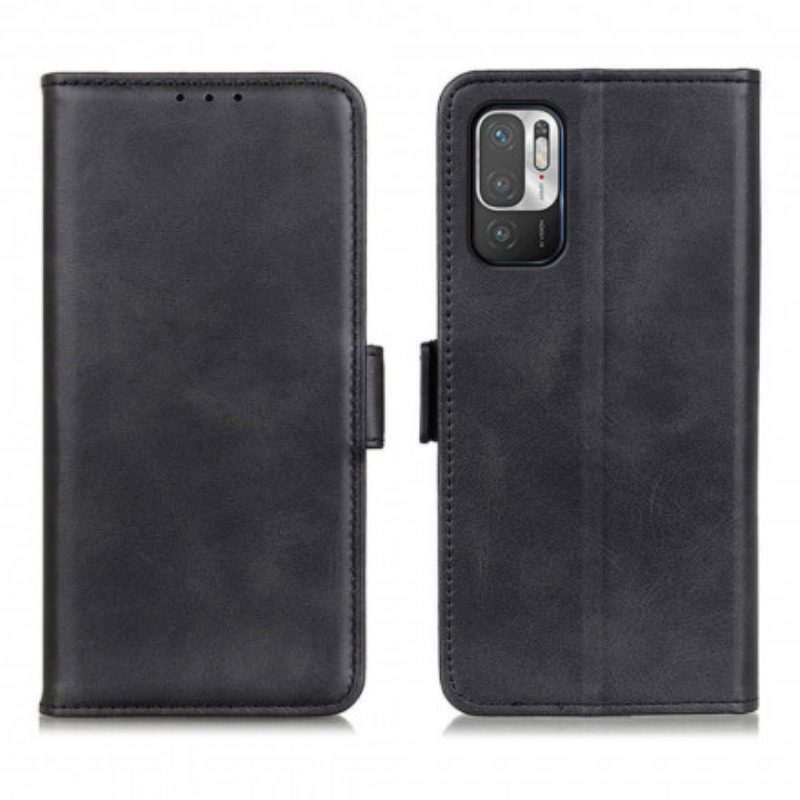 Custodia A Portafoglio Xiaomi Redmi Note 10 5G Folio Cover Doppio Lembo