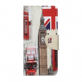 Custodia A Portafoglio Xiaomi Redmi Note 10 5G Vita Londinese