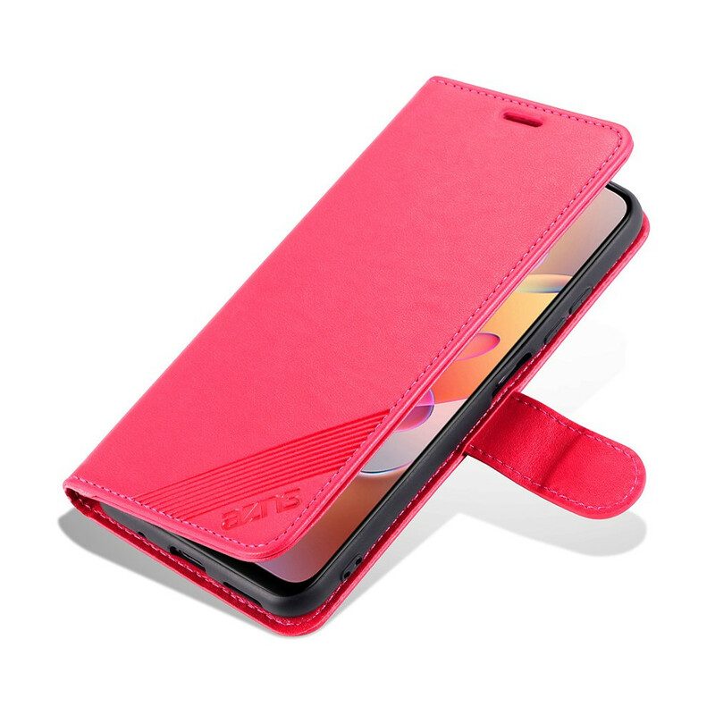 Custodia in pelle Xiaomi Redmi Note 10 5G Azns Lusso