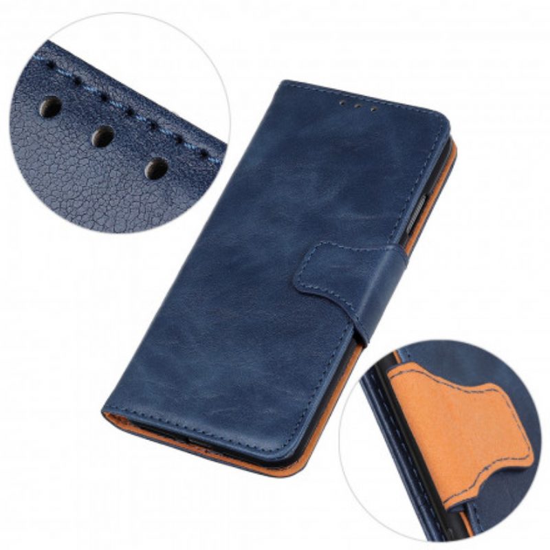 Custodia in pelle Xiaomi Redmi Note 10 5G Chiusura Magnetica Reversibile