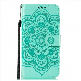 Custodia in pelle Xiaomi Redmi Note 10 5G Mandala Completo