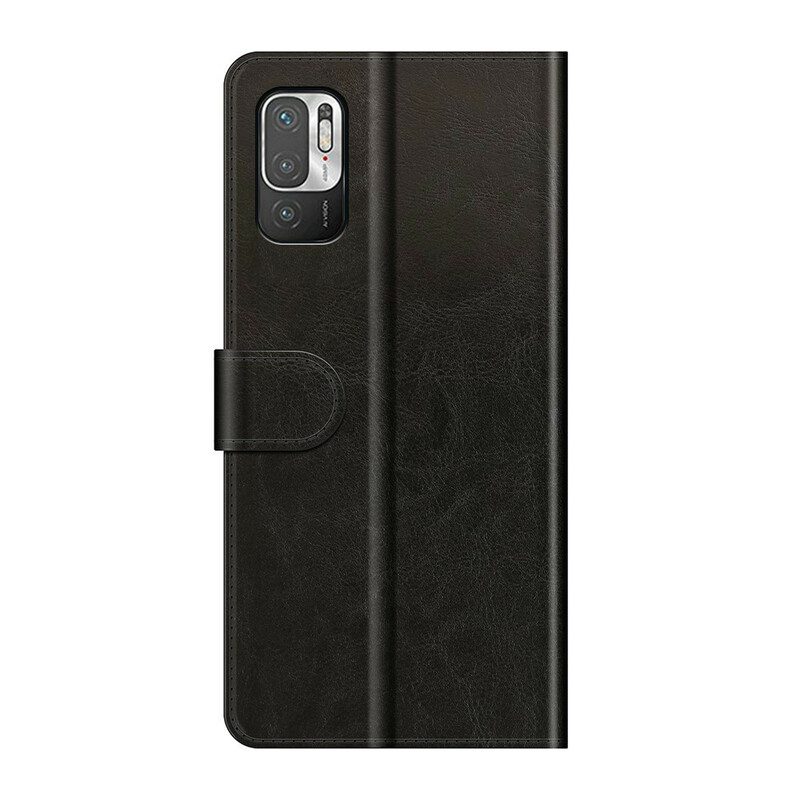 Custodia in pelle Xiaomi Redmi Note 10 5G Monocromo