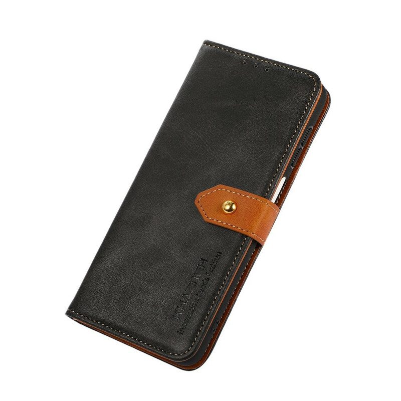 Folio Cover Xiaomi Redmi Note 10 5G Con Cinturino Khazneh