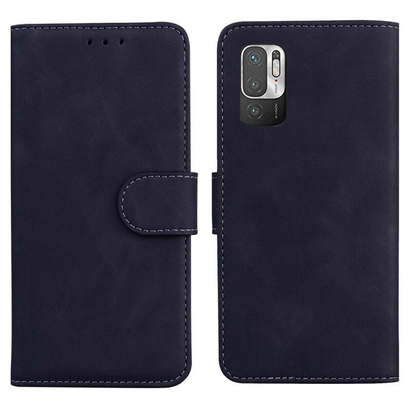 Folio Cover Xiaomi Redmi Note 10 5G Cucito D'epoca