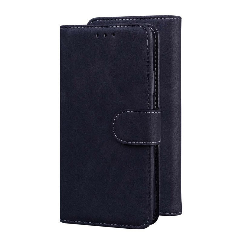 Folio Cover Xiaomi Redmi Note 10 5G Cucito D'epoca