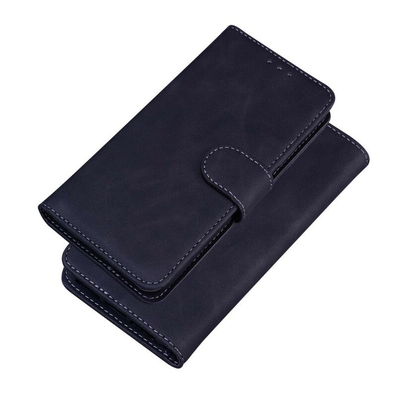 Folio Cover Xiaomi Redmi Note 10 5G Cucito D'epoca