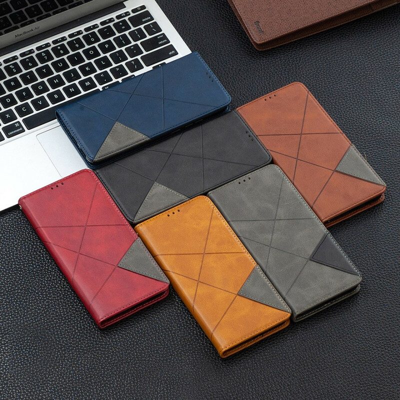 Folio Cover Xiaomi Redmi Note 10 5G Custodia in pelle Stile D'artista