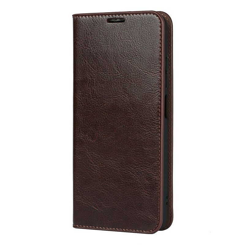 Folio Cover Xiaomi Redmi Note 10 5G Custodia in pelle Pelle Vera