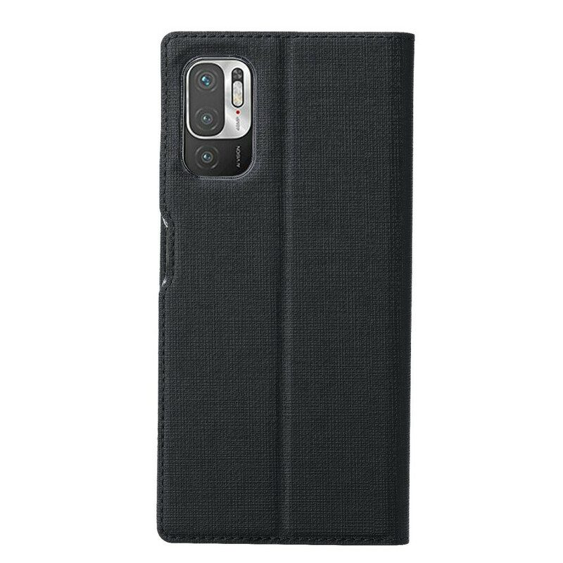 Folio Cover Xiaomi Redmi Note 10 5G Custodia in pelle Vili Dmx Testurizzato