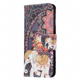 Folio Cover Xiaomi Redmi Note 10 5G Elefante Indiano