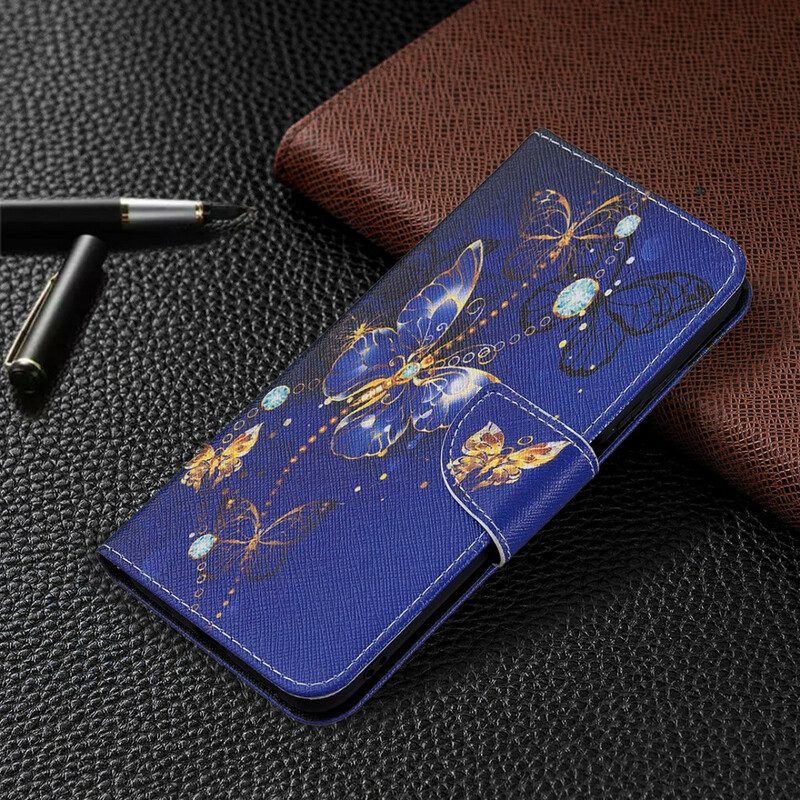 Folio Cover Xiaomi Redmi Note 10 5G Farfalle Incredibili