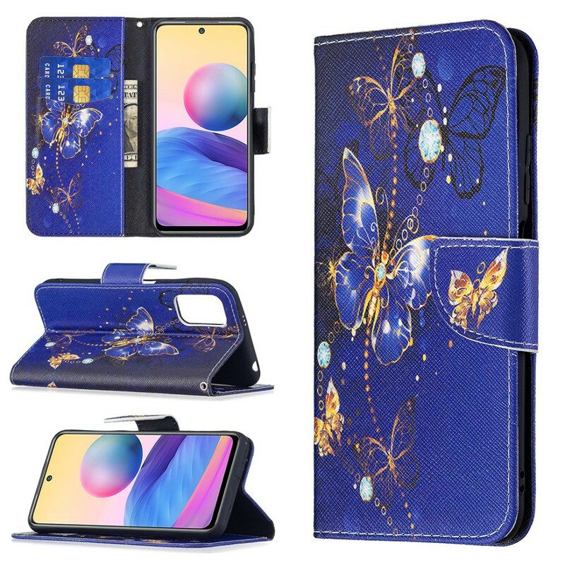 Folio Cover Xiaomi Redmi Note 10 5G Farfalle Incredibili