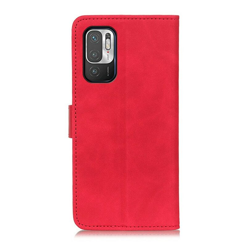 Folio Cover Xiaomi Redmi Note 10 5G Khazneh Effetto Pelle