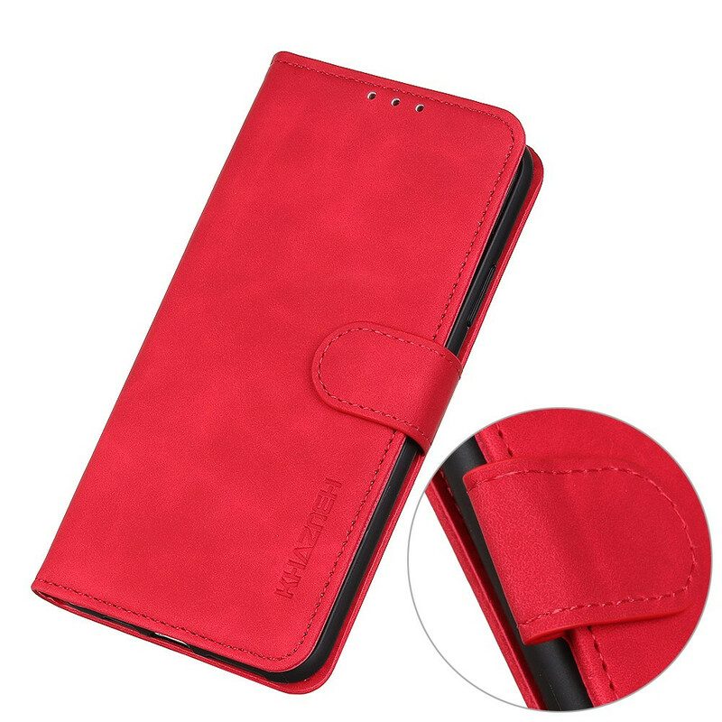 Folio Cover Xiaomi Redmi Note 10 5G Khazneh Effetto Pelle