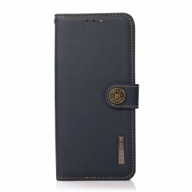 Folio Cover Xiaomi Redmi Note 10 5G Khazneh Rfid In Vera Pelle