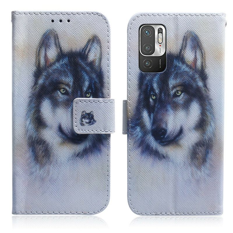 Folio Cover Xiaomi Redmi Note 10 5G Sguardo Canino