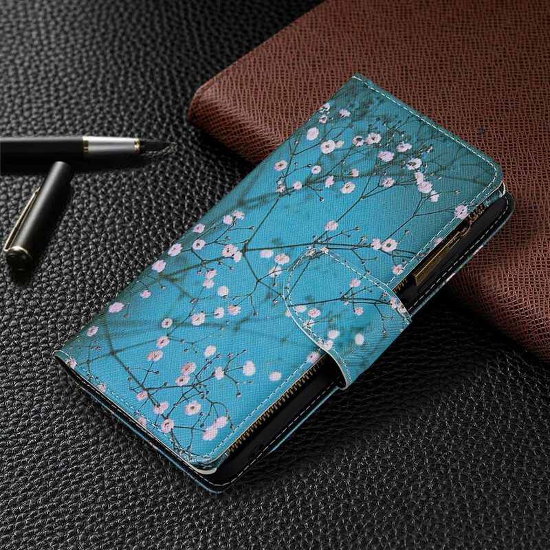 Folio Cover Xiaomi Redmi Note 10 5G Tasca Per Albero Con Cerniera