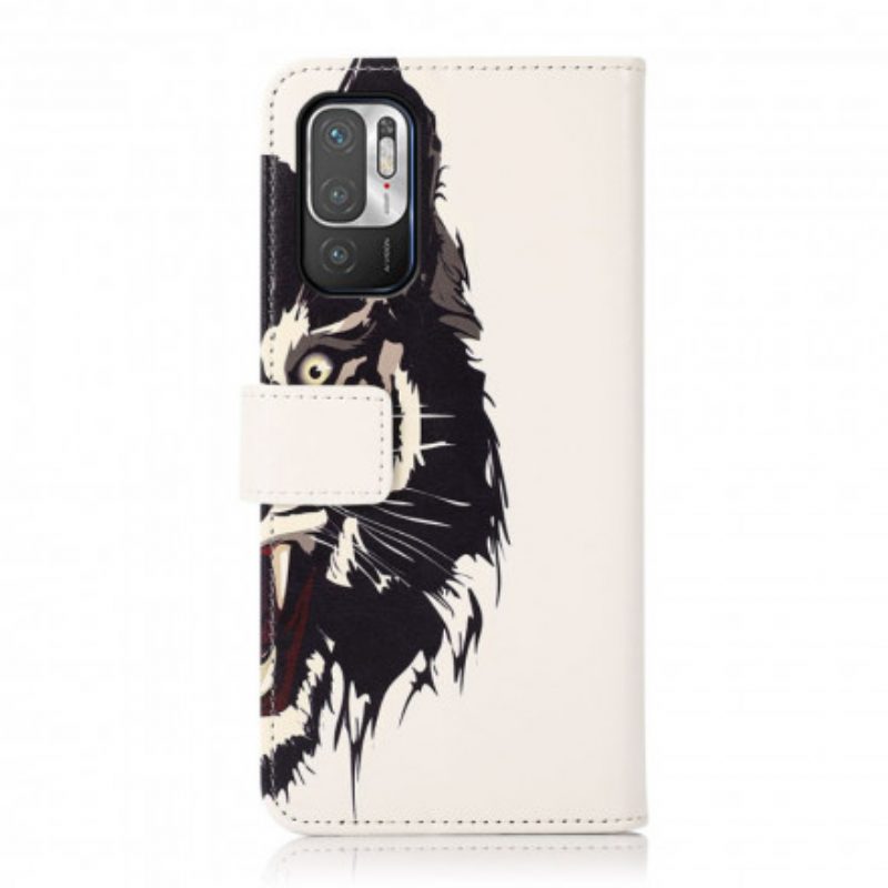 Folio Cover Xiaomi Redmi Note 10 5G Tigre Feroce