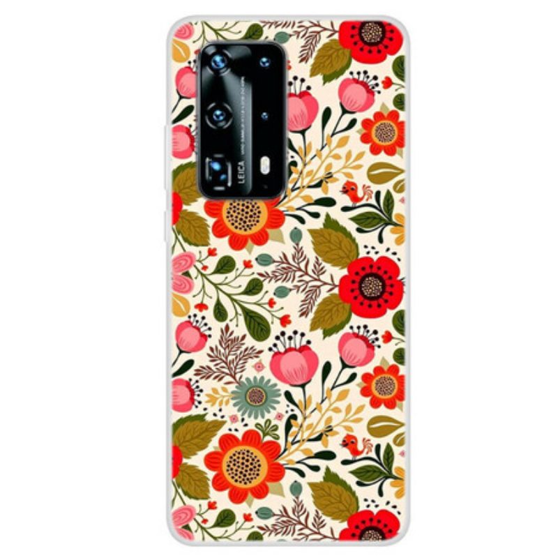 Cover Huawei P40 Pro Arazzo Floreale