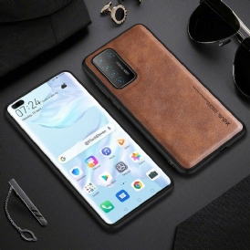 Cover Huawei P40 Pro Effetto Pelle Vintage