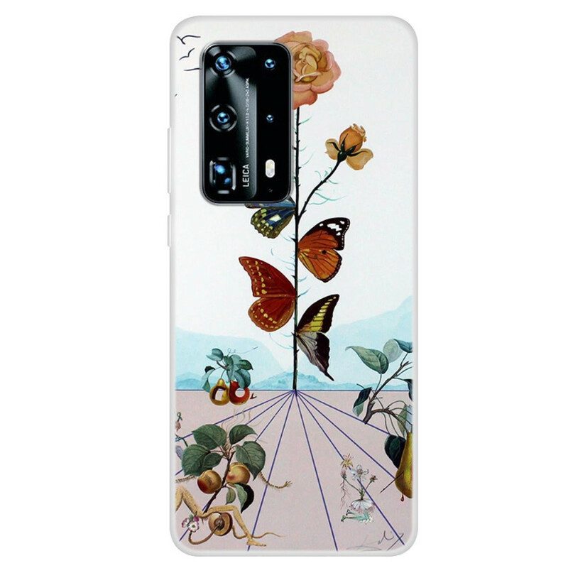 Cover Huawei P40 Pro Farfalle Della Natura