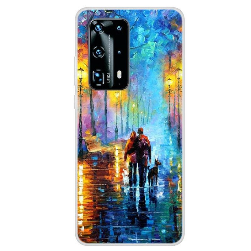 Cover Huawei P40 Pro Passeggiata In Famiglia