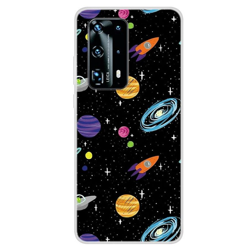 Cover Huawei P40 Pro Pianeta Galassia