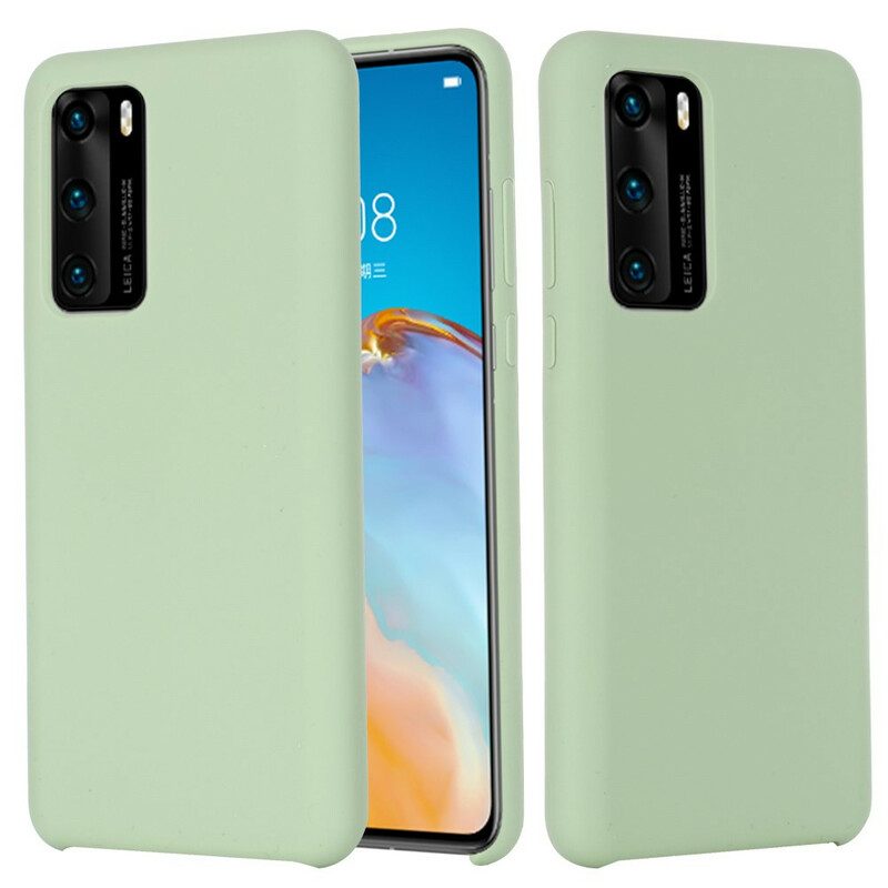 Cover Huawei P40 Pro Silicone Liquido Premium