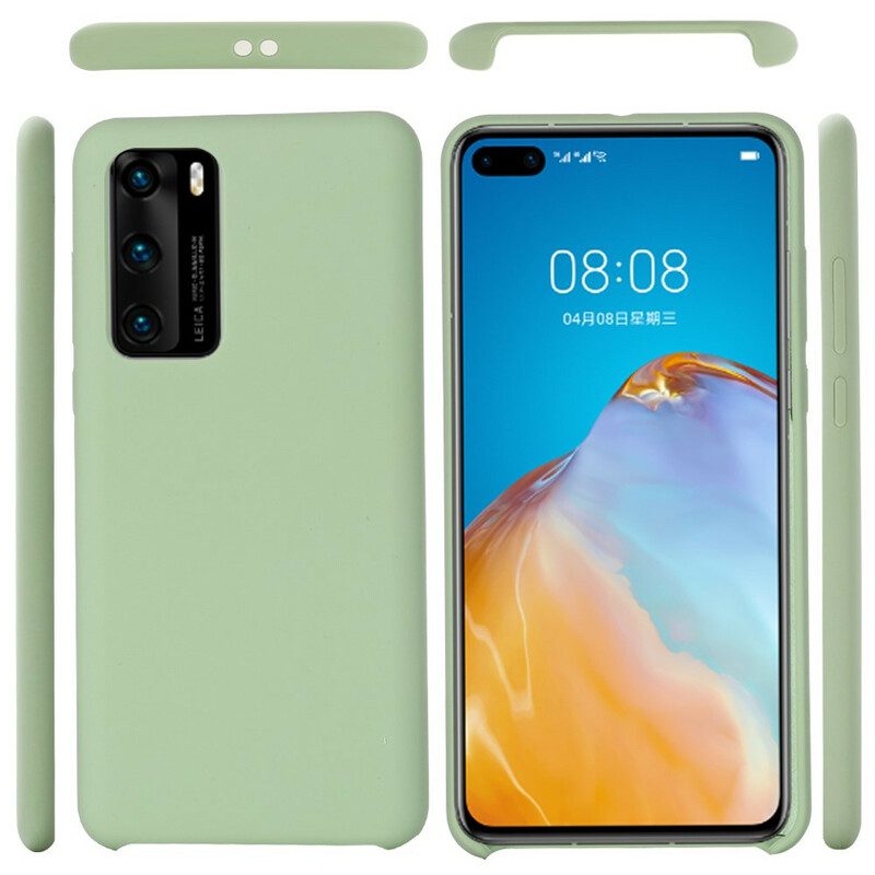 Cover Huawei P40 Pro Silicone Liquido Premium