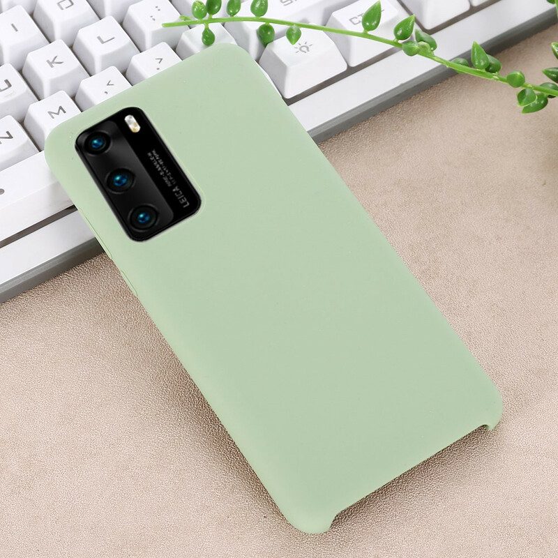 Cover Huawei P40 Pro Silicone Liquido Premium