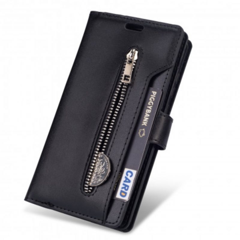 Custodia in pelle Huawei P40 Pro Borsa Con Cordino