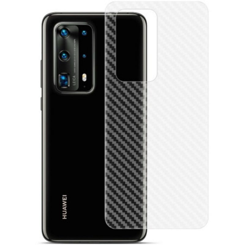 Pellicola Posteriore Per Huawei P40 Pro Carbon Style Imak