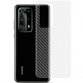 Pellicola Posteriore Per Huawei P40 Pro Carbon Style Imak